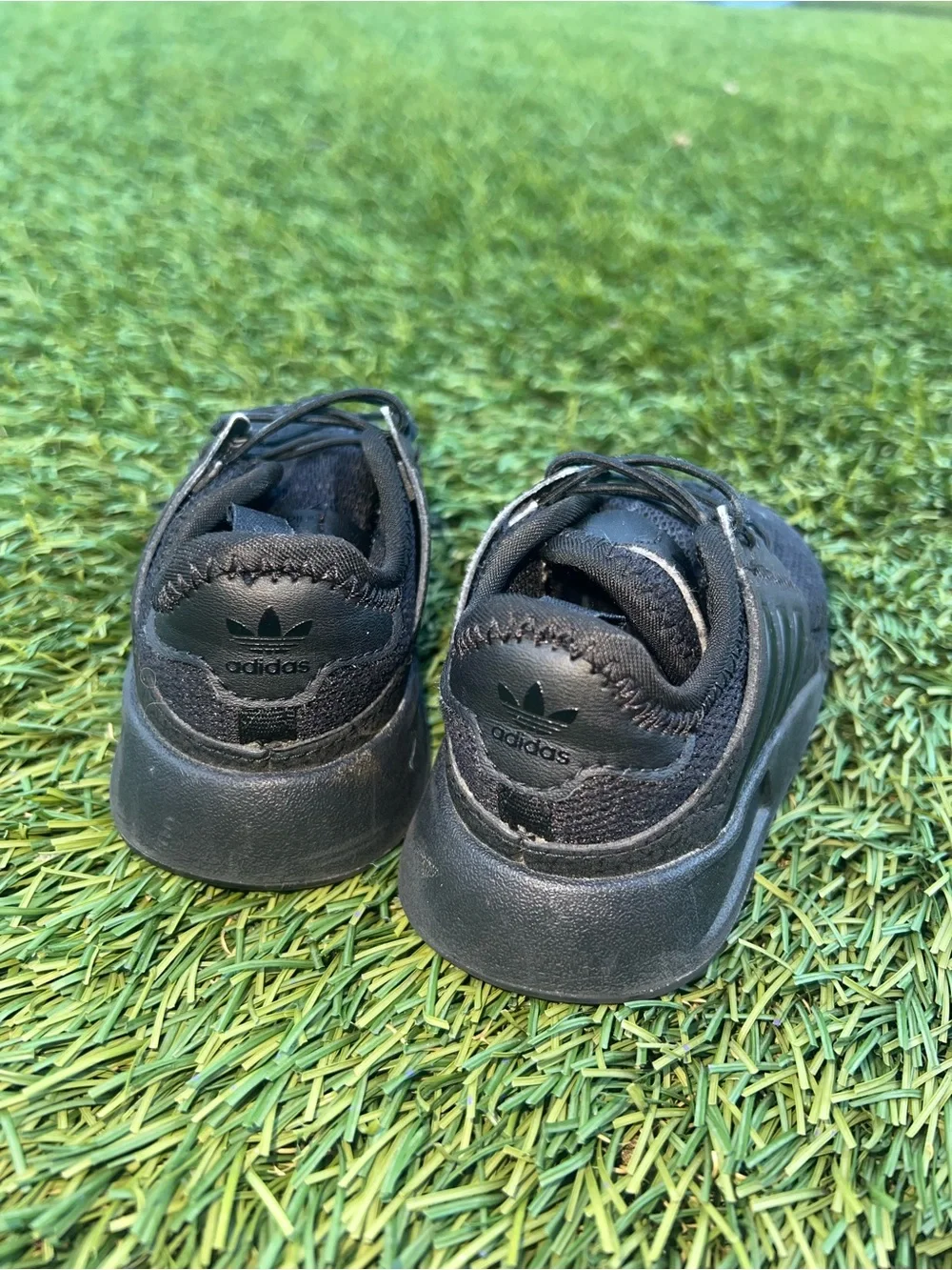 adidas x_plr Kids Black Low-Top Athletic Sneakers toddler baby 6c